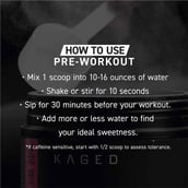 8 - Kaged Muscle Pre-Kaged,  1.36 lb  Krisp Apple 