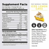 2 - Kaged Muscle Re-Kaged,  1.84 lb  Iced Lemon Cake 