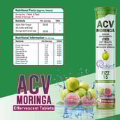 4 - Raskam ACV Moringa, 15 tablet(s) Pink Guava (Pack of 3)
