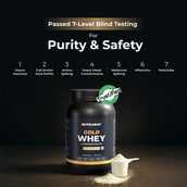 4 - Nutrabay Gold Concentrate Whey Protein, 2.2 lb Vanilla Ice Cream