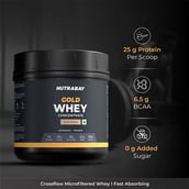 3 - Nutrabay Gold Concentrate Whey Protein, 1.1 lb Cold Coffee
