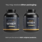 2 - Nutrabay Gold Concentrate Whey Protein, 4.4 lb Vanilla Ice Cream