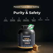 4 - Nutrabay Gold Concentrate Whey Protein,  4.4 lb  Cold Coffee 