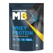 4 - MuscleBlaze Whey Protein,  2.2 lb  Cookies and Cream 