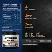 AS-IT-IS Nutrition ATOM L-Citrulline Malate,  0.22 lb  Blue Razz 