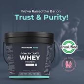 4 - Nutrabay Pure Concentrate Whey Protein, 8.8 lb Unflavoured