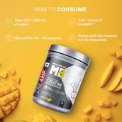 1 - MuscleBlaze Creatine Monohydrate CreAMP,  Sunset Mango  0.71 lb