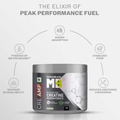 3 - MuscleBlaze Creatine Monohydrate CreAMP, Unflavoured 0.22 lb