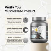 1 - MuscleBlaze Biozyme Performance Whey,  1.65 lb  Blue Tokai Coffee