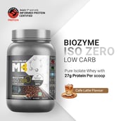 2 - MuscleBlaze Biozyme Iso-Zero,  2.2 lb  Low Carb Blue Tokai Cafe Latte