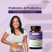 2 - Best Naturals Pre & Probiotic,  60 capsules  Unflavoured 