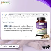 5 - Best Naturals Ashwagandha KSM-66,  60 capsules 