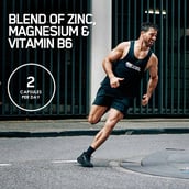 6 - ON (Optimum Nutrition) Zinc Magnesium Aspartate (ZMA),  60 capsules 