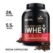 7 - ON (Optimum Nutrition) Gold Standard 100% Whey Protein,  5 lb  Mocha Cappuccino 