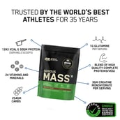 2 - ON (Optimum Nutrition) Serious Mass,  2.2 lb  Vanilla 