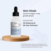 5 - Nirvasa Hair Vitals Serum,  50 ml  for All Hair Types (Pack of 2) 