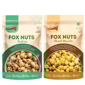 1 - TOKU MOKU Roasted Makhana Combo Pack,  Pudina & Chaat Masala  2 Piece(s)/Pack 