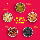 4 - Yogabar Dry Fruits Mix Panchmeva,  400 g  Natural 