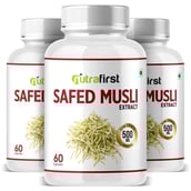 1 - NutraFirst Safed Musli Extract (500 mg),  180 capsules 