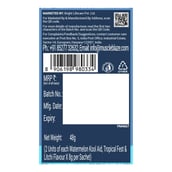 1 - MuscleBlaze BCAA PRO + ELECTROLYTES,  48 g  6 Servings  Tropical fest, Litchi & Watermelon kool Aid