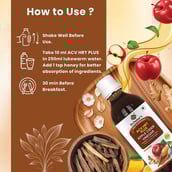 1 - Dr. Patkar's Apple Cider Vinegar (ACV HRT PLUS), 200 ml Raw & Unfiltered