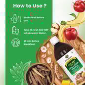 2 - Dr. Patkar's Apple Cider Vinegar (ACV HRT GOLD),  500 ml  Raw & Unfiltered 