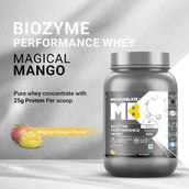 2 - MuscleBlaze Biozyme Performance Whey,  2.2 lb  Magical Mango