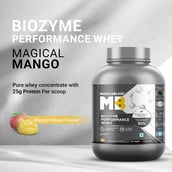2 - MuscleBlaze Biozyme Performance Whey,  4.4 lb  Magical Mango