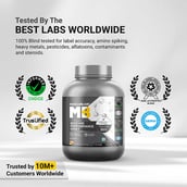 4 - MuscleBlaze Biozyme Performance Whey, 4.4 lb Butter Cookie