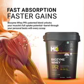 2 - MuscleBlaze Biozyme Whey PR,  8.8 lb  Chocolate Fudge