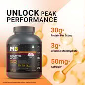 4 - MuscleBlaze Biozyme Whey PR,  4.4 lb  Cookies & Cream