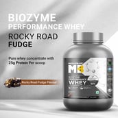 2 - MuscleBlaze Biozyme Performance Whey,  4.4 lb  Rocky Road Fudge