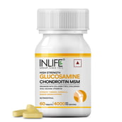 1 - INLIFE Glucosamine Chondroitin MSM with Collagen Hyaluronic Acid Calcium & Vitamin D3,  60 tablet(s) 