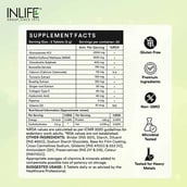 9 - INLIFE Glucosamine Chondroitin MSM with Collagen Hyaluronic Acid Calcium & Vitamin D3,  60 tablet(s) 