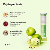 4 - HealthKart HK Vitals ACV 750 mg Effervescent,  15 tablet(s)  Green Apple