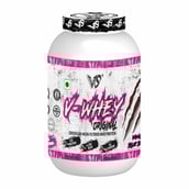 1 - V-SHAPE SUPPS V-Whey Original Micro Filtered Whey Protein,  3.97 lb  Vanilla Blueberry 