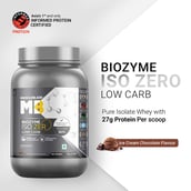 2 - MuscleBlaze Biozyme Iso-Zero, 2.2 lb Low Carb Ice Cream Chocolate