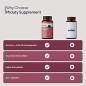 8 - Miduty Anxiety + Anger + Mood + Calm, 60 capsules