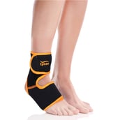 1 - Tynor Ankle Support (Neo),  Black/Orange  Universal 