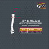 4 - Tynor Tennis & Golfer's Elbow Support Pro,  Black/Orange  Universal 