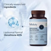10 - Miduty Liposomal Glutathione,  Unflavoured  30 capsules 