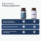 7 - Miduty Ashwagandha 3X,  60 capsules 