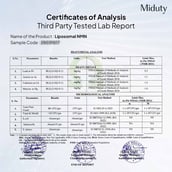 2 - Miduty Liposomal NMN, 30 capsules