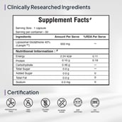 11 - Miduty Liposomal Glutathione,  Unflavoured  30 capsules 