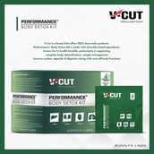 2 - V-Cut Performance+ Body Detox Kit, 15 sachets/pack