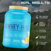 5 - Myfitness 100% WHEY-H2O Protein Isolate,  1.1 lb  Mango Kulfi 