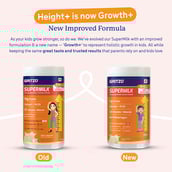 3 - Supermilk Gritzo Growth+ for Girl 10-12 Yrs,  400 g  Creamy Vanilla