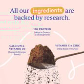 5 - Supermilk Gritzo Overall Growth for 13+ Yrs Girls Protein & Nutrition Drink Mix,  800 g  Double Chocolate