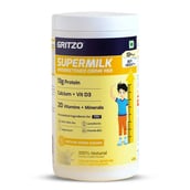 2 - Supermilk Gritzo Height+ Unsweetened for Boy 13+ Years OP,  400 g  Creamy Vanilla 