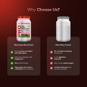 8 - GNC Pro Performance 100% Whey + Nitro Surge,  1 lb  Vanilla 